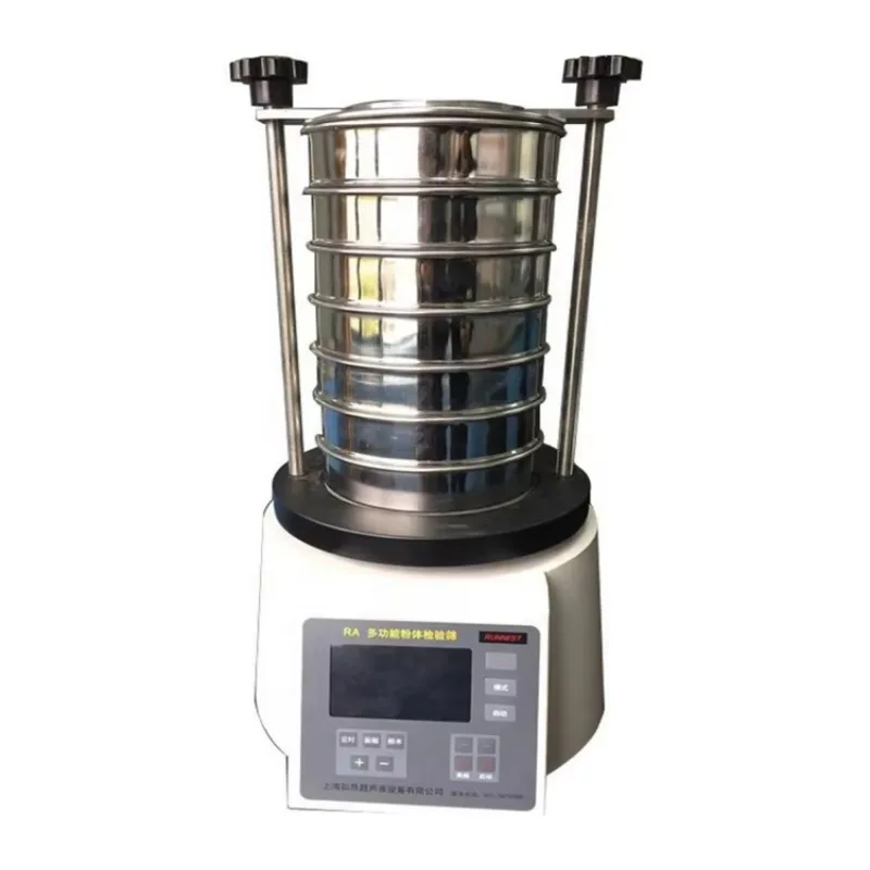 Runnest Test Sieve Shaker for Particle Analysis Powder Classification Material Sorting in Laboratories Testing Screener