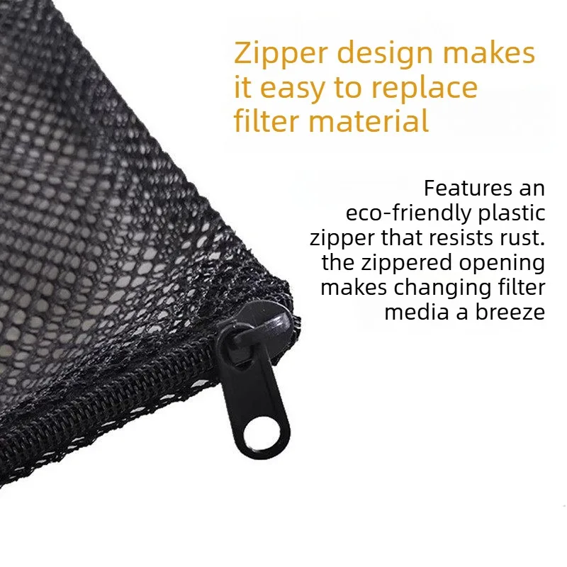 

Aquarium Filter Media Mesh Bag Ceramic Rings Bag Activated Carbon Bag Aquarium Filter Media Pouch