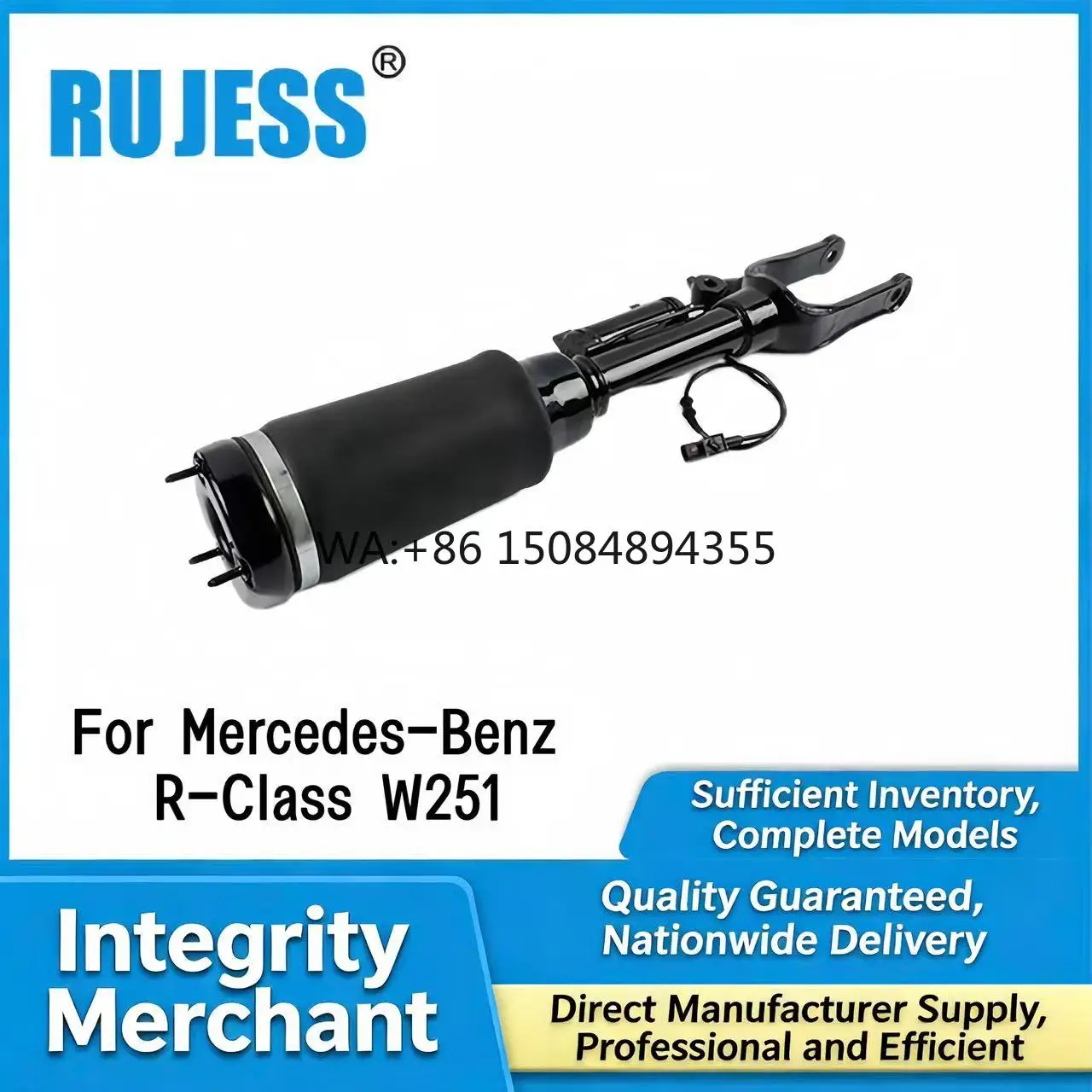 High quality Front Left and Right Air Suspension Shock Absorber For W251 V251 R Class R350 with ADS A2513203013 OEM Replacement