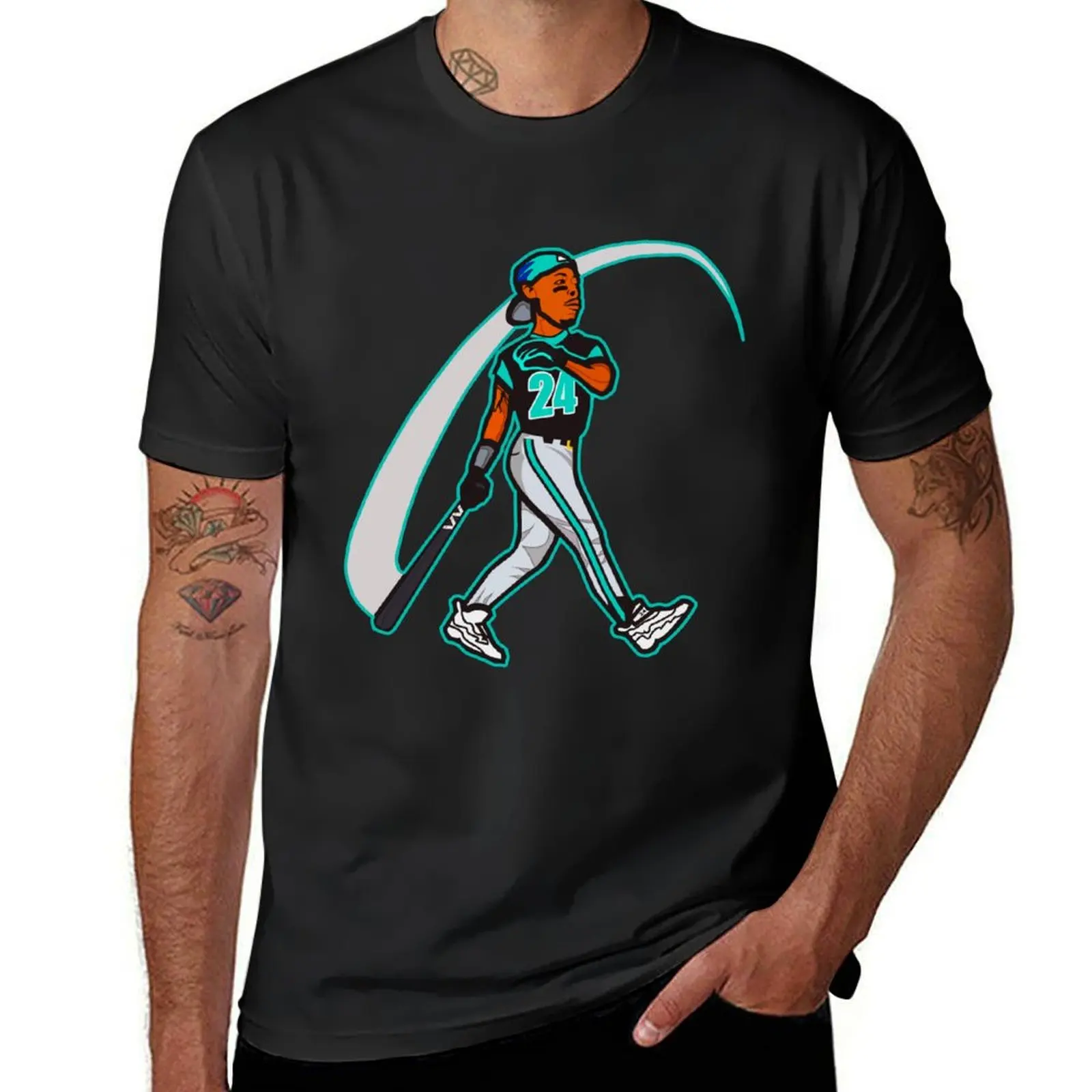 KEN GRIFFEY JR VINTAGE T-Shirt summer clothes sublime t shirts for men