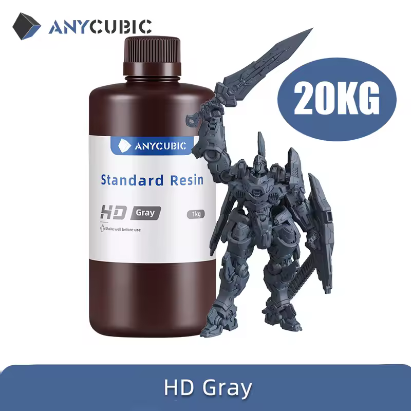 ANYCUBIC 1kg/10kg Liquid Photopolymer Standard Resin 405nm UV Resin For 3D Printer LCD Printing Resin Material For Photon Mono - Image 22