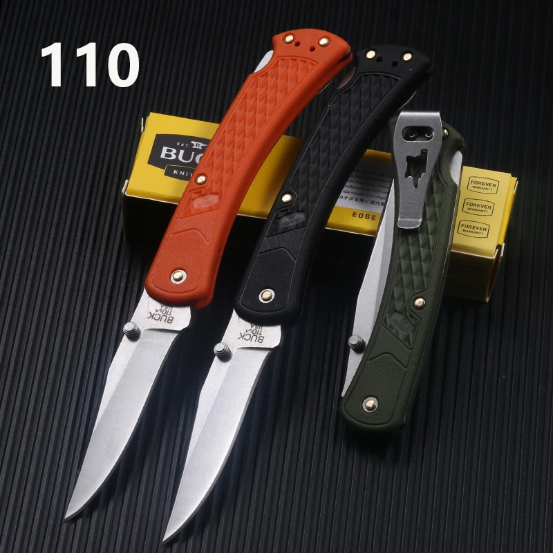 Outdoor folding knife 110 Slim Select Folding Hunter 3.75\