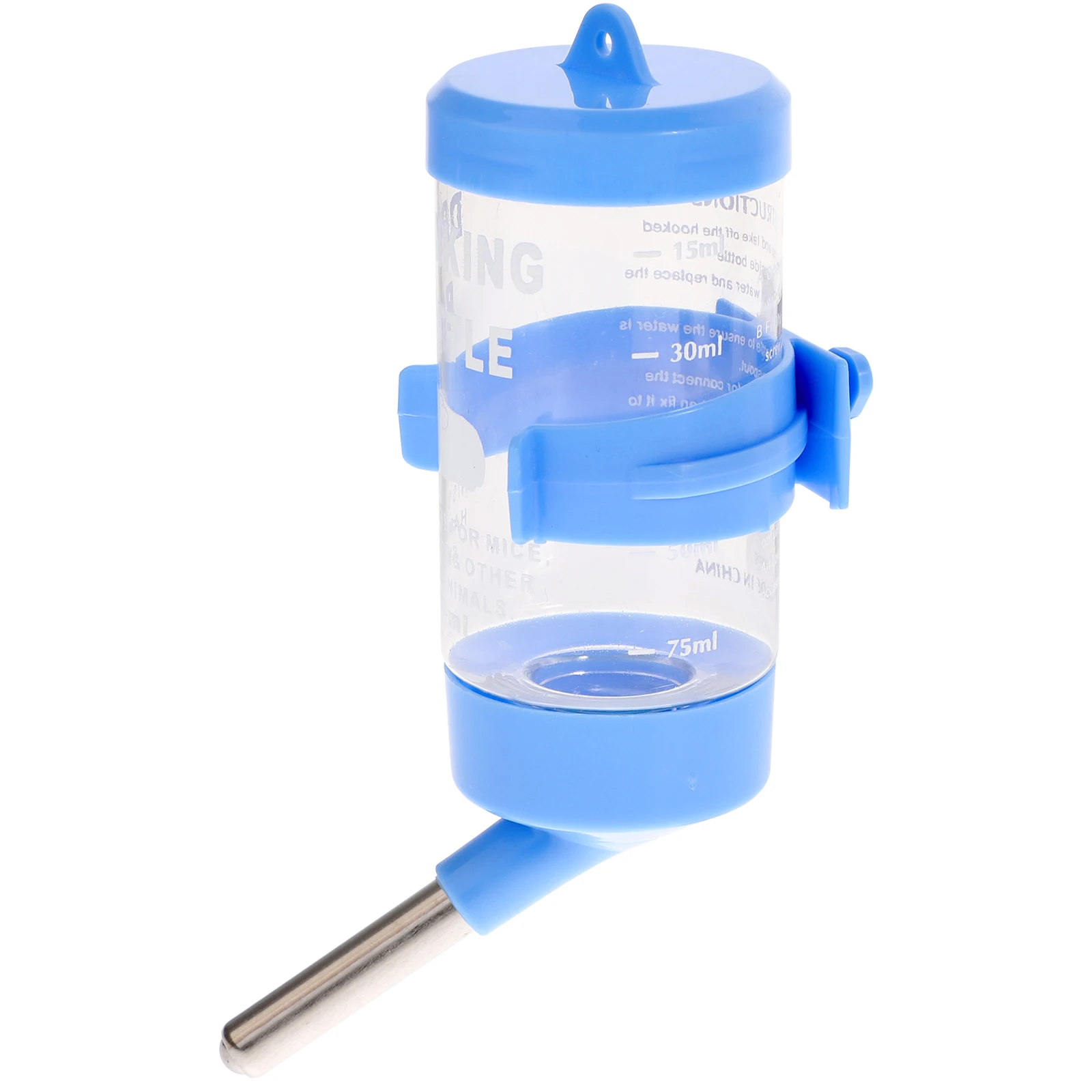 

1pc Automatic Pet Feeder Food Dispenser Food Dish Bowl Pet Supplies Pet Drinking Tool Pet Water Dispenser for Cat (Blue)