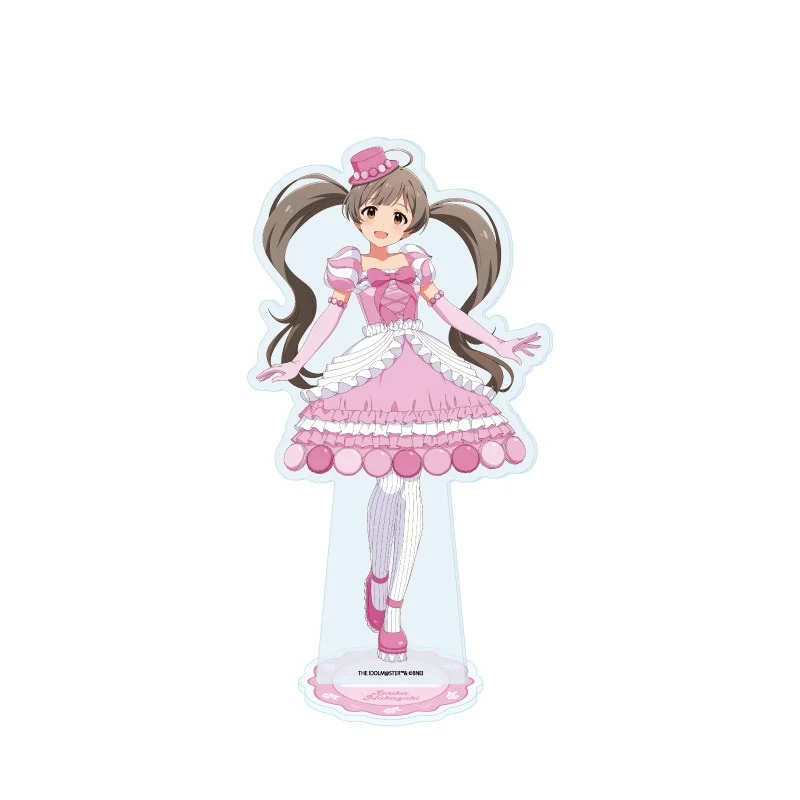 Anime THE IDOLM@STER MILLION LIVE! Acrylic Stand Mirai Kasuga Shizuka Mogami Tsubasa Ibuki Model Figure Cosplay Plate Keychain