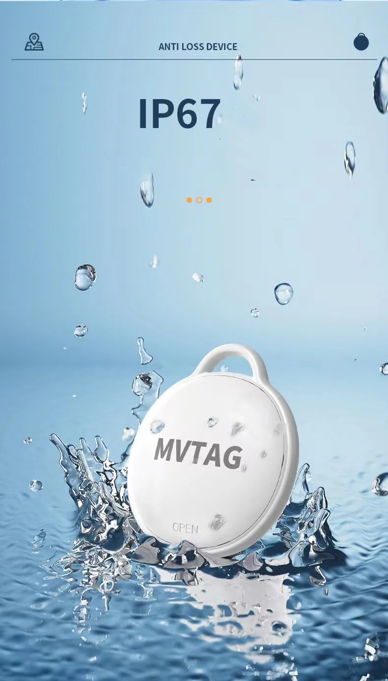 Waterproof iTag GPS Tracker Global Positioning Anti-loss Finder Device For Children,Elderly And Pets Work With Apple Find My APP