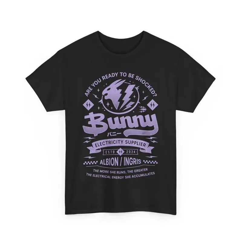 Bunny Electric Condense Grunge T Shirt The First Descendant Video Game