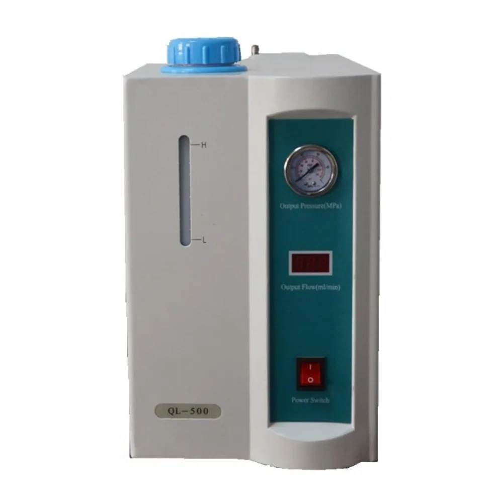 500ml CE certified PEM technology water electrolysis instrument hydrogen generator for FID gas chromatography