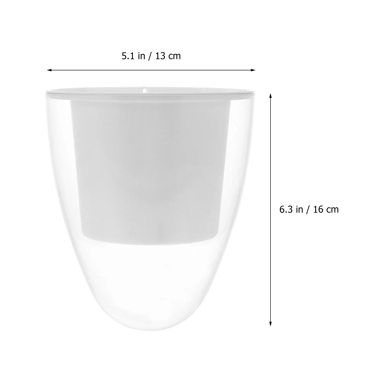 

1 Set Wall-Mounted Flower Pot Plastic Hanging Plant Container For Indoor Plants Home Office Dorm Decor Wall Flower Holder Garden