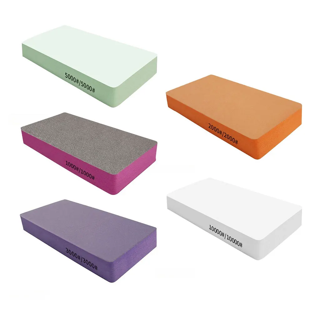 1Pcs Polishing Sponge Block 1000/2000/3000/5000/1000Grit Wall Grinding Sponge Sand Block Sandpaper Sand Brick Abrasive Tools