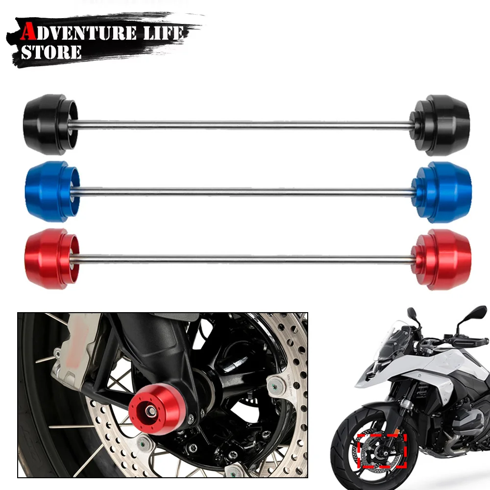 

Для BMW R1300 GS GS1300 R1300GS 2024 2025 1300GS алюминиевая ось переднего колеса, вилка, защита слайдера, аксессуары для мотоциклов