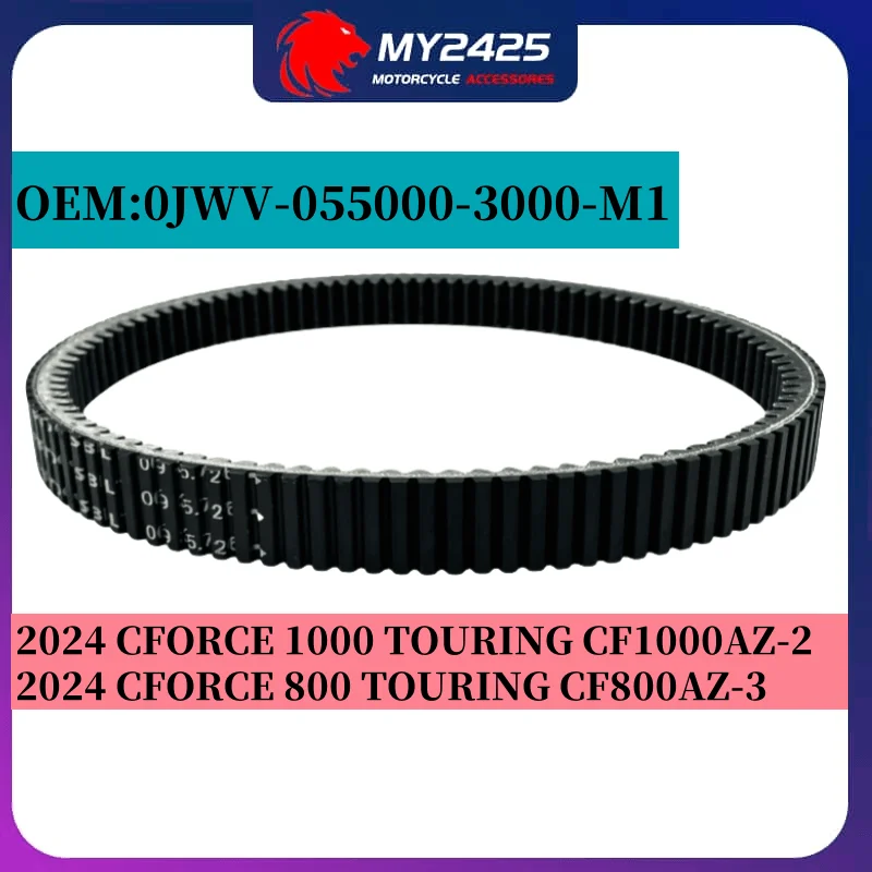 

1069x35.7x26 CVT belt For CF1000 CFX10 2024 CFORCE 800 1000 TOURING CF800AZ-3 CF1000AZ-2 1069x35.7x26 0JWV-055000-3000-M1
