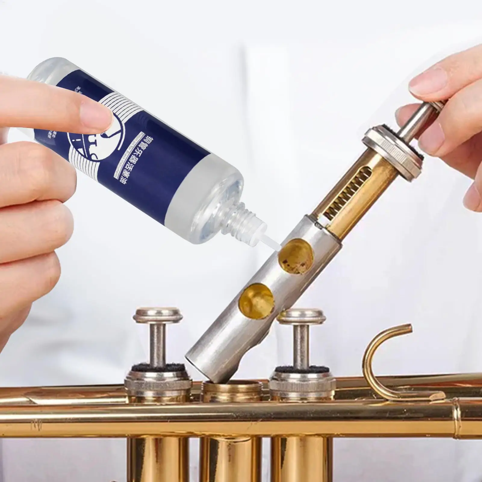 100ml Trumpet Valve Oil Brass Instrument Lubricant Musical Maintenance Supplies For Trumpet Clarinet Saxophone French Horn