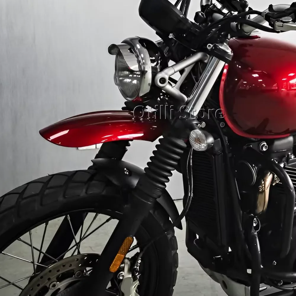 

New Motocross Accessories High&Low Front Fender Mudguard Splash Guard For Scrambler 900 SCRAMBLER 900 2019-2025 2024 2023