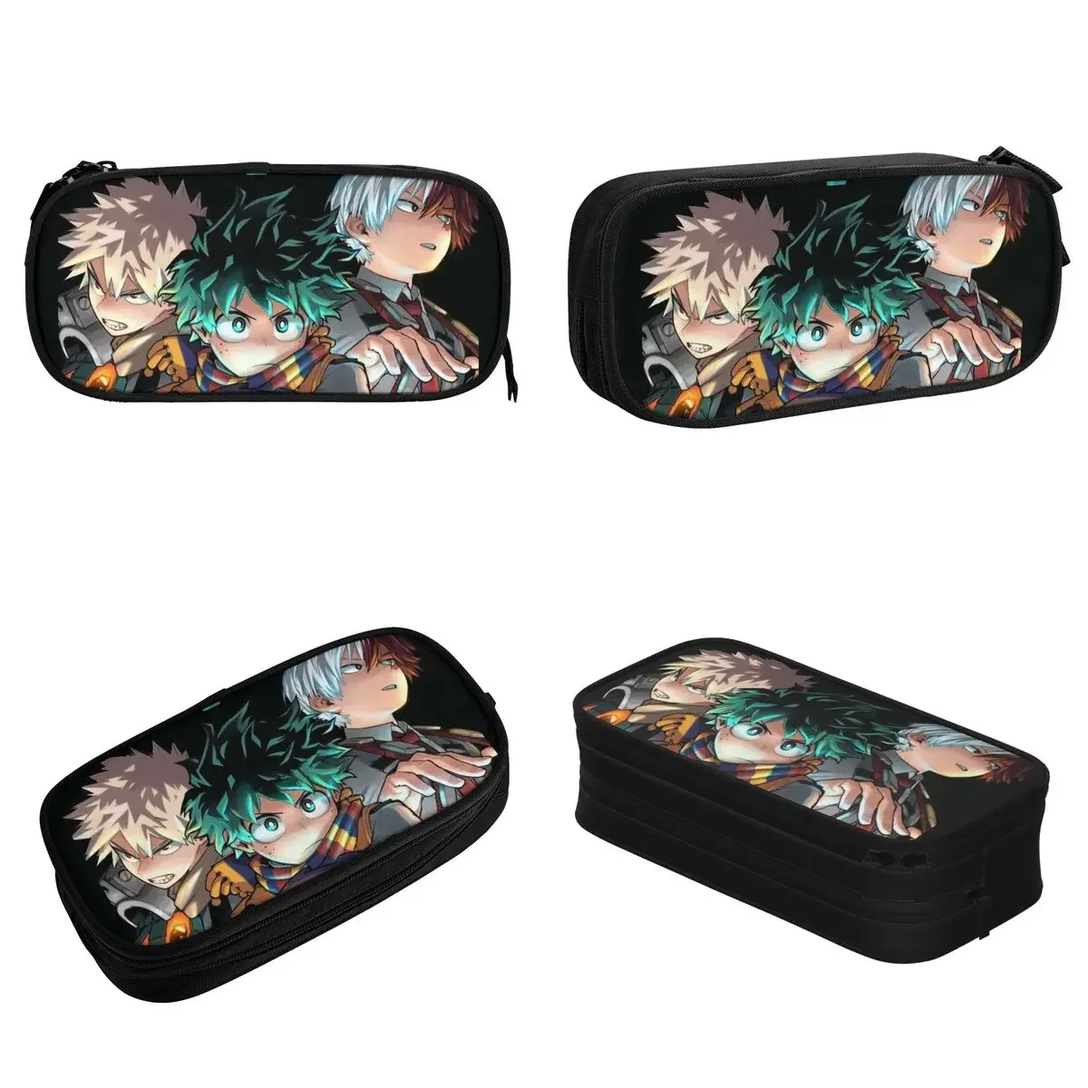 Lovely Boku No  Pencil Cases Win Save Hope Pencil Pouch Pen Holder Kids Large Storage Bag Students Stationery