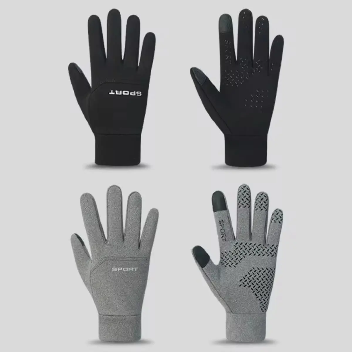 Guanti da calcio Impugnatura termica impermeabile Outfield Giocatore di ciclismo Campo da bicicletta Bici Sport Sport Outdoorguantes moto