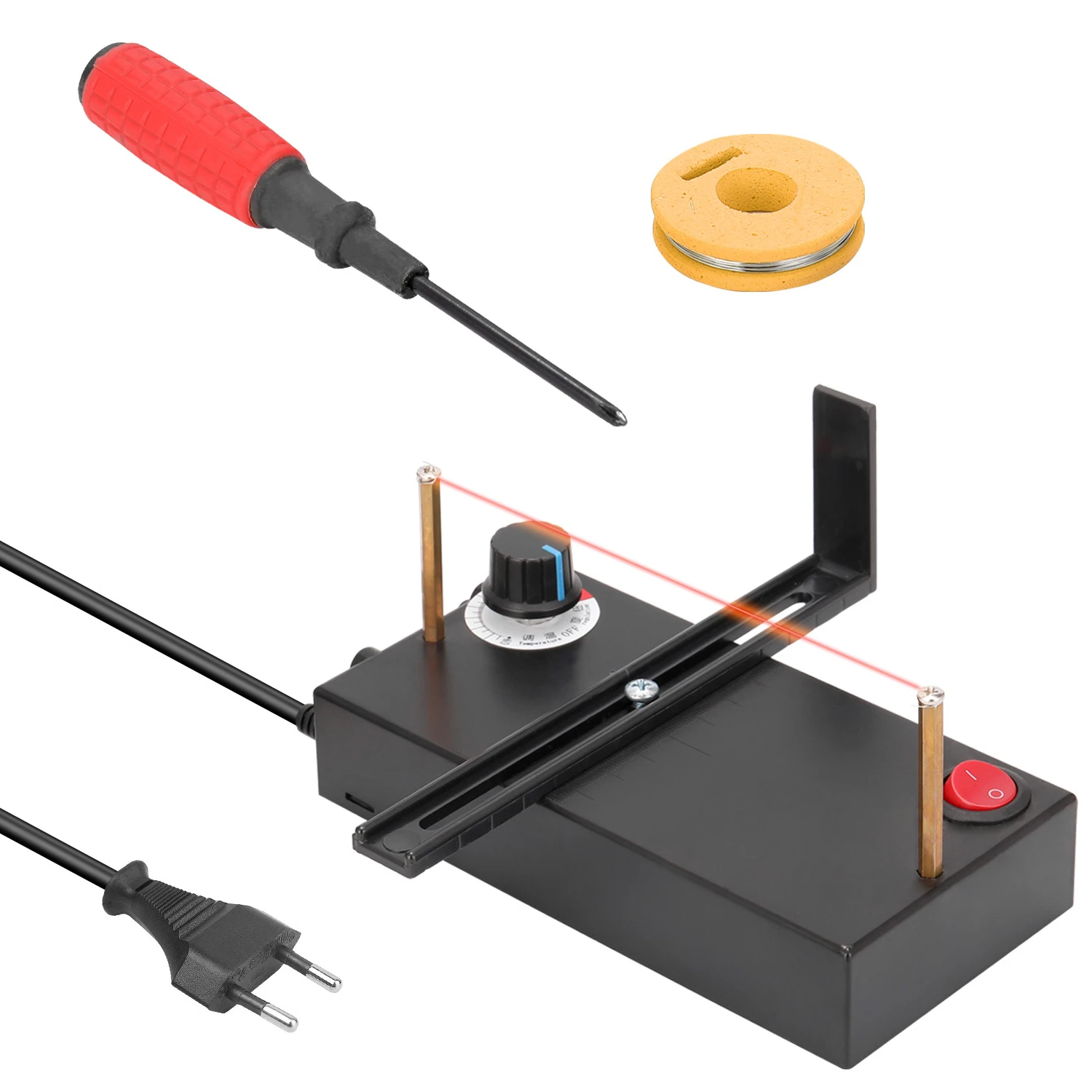 /Electric /Hot /Wire Cutter 100-600C Temperature Adjustable Ribbon Cutting Machine For Braiding Tape Hair Accessories Fabric Too