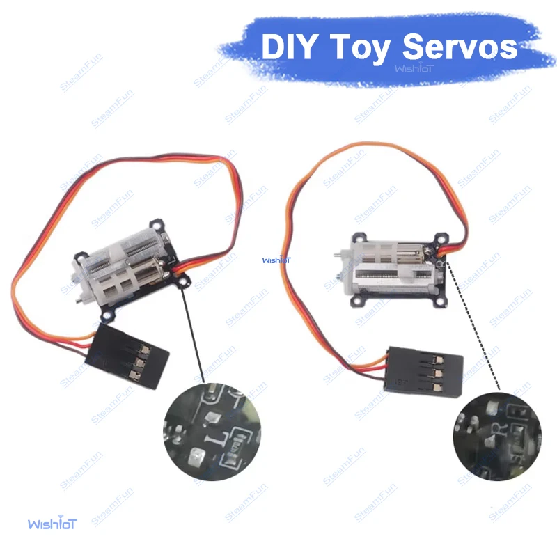 

1.5g D1015PRO Micro Servo With IR Connector Left Right Pair Linear Servo For Mini Indoor 3D Aircraft Model DIY Parts
