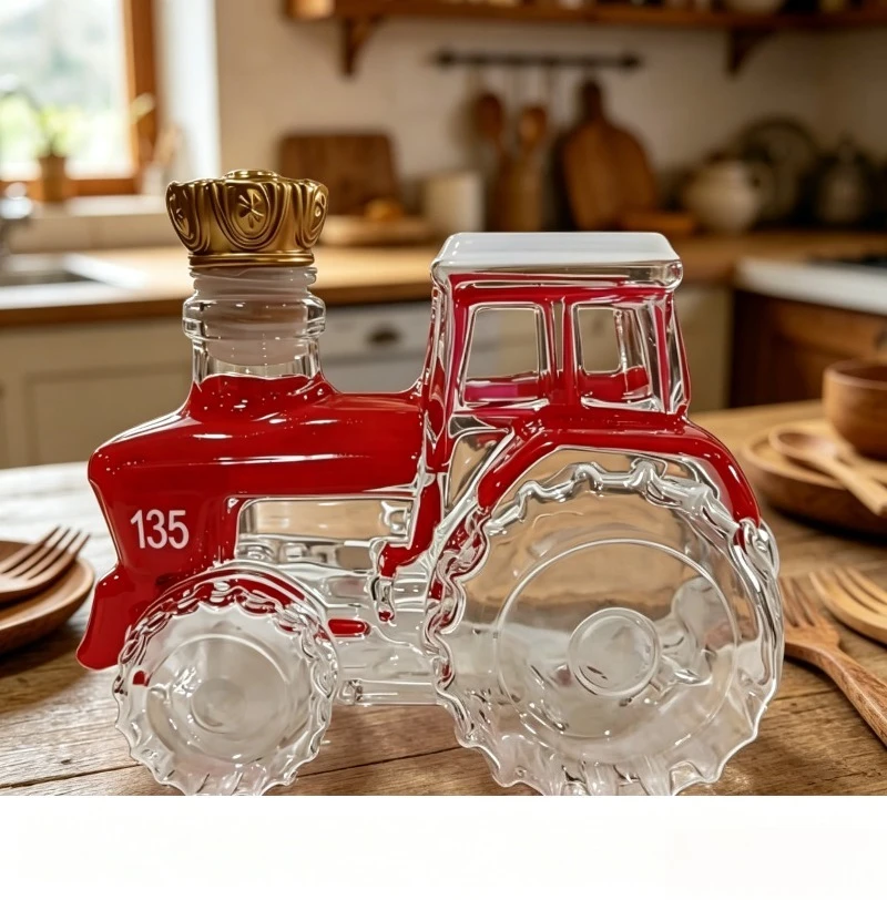 

Unique Gift for Farmer Men Husband Dad Novelty Barware for Bourbon Scotch Vodka, Unique Gift for Farmer Men Husband Dad