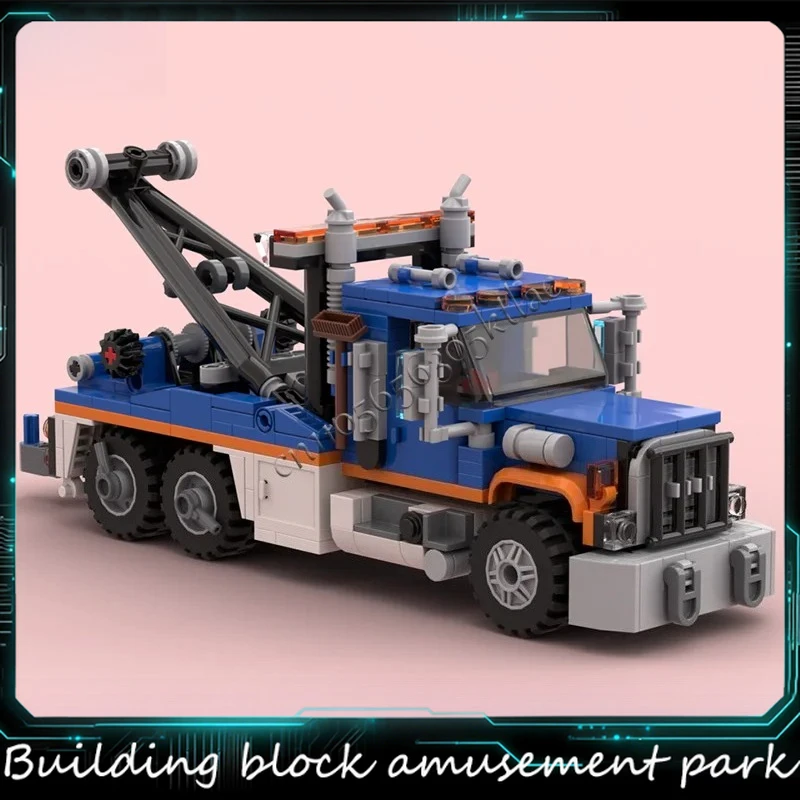 

Горячая новинка: Конструктор MOC City Engineering Heavy Wrecker (модель эвакуатора) из 413 деталей – Технологичный конструктор, креативная детская игрушка, подарок на день рождения