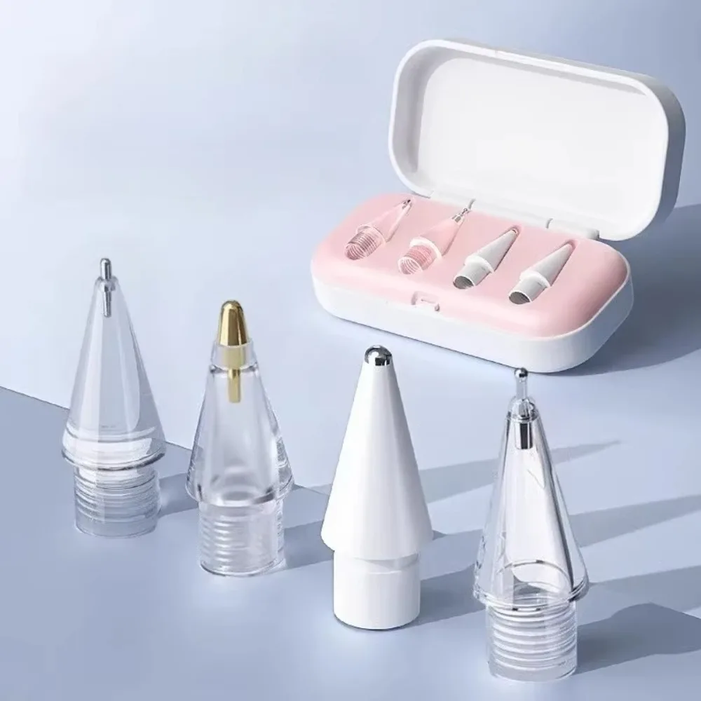 

Replaceable Pencil Tips Anti-scratch Shockproof Stylus Nib Portable PP Lining Pencil Nibs Organizer Box for Apple Pencil