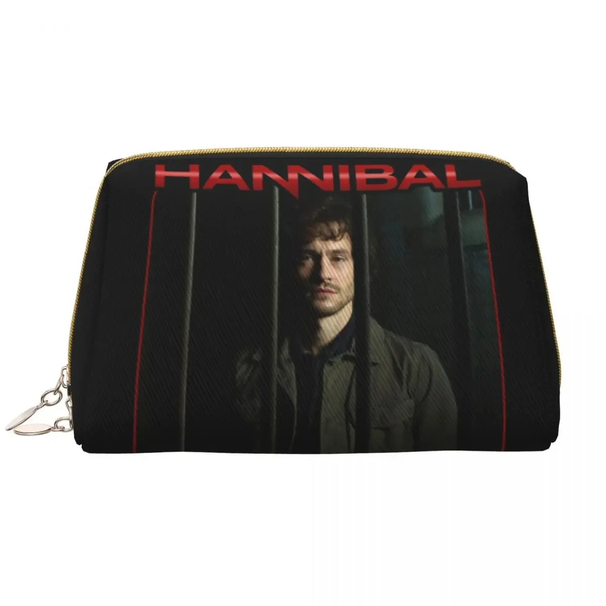 Cute Hannibal Travel Toiletry Bag Women Thriller Horror Movie Cosmetic Makeup Organizer Beauty Storage Dopp Kit