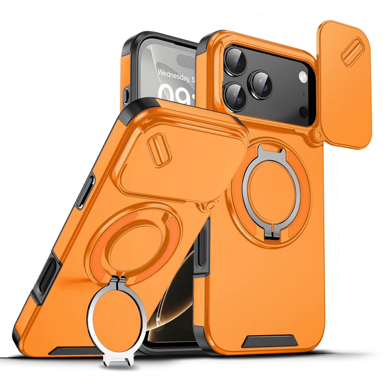 Custodia Con Funzione Supporto Di Ricarica Wireless Per Iphone 17 Pro Max Air Iphone17 15 16 14 Plus 12 13 Pro Iphone16 Iphone15