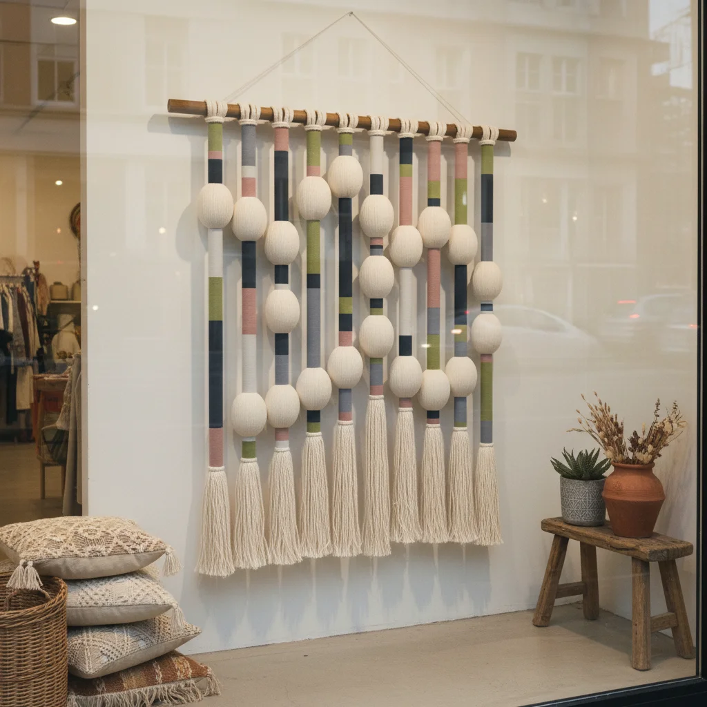 

Handmade Capricorn Fringe Sphericity Macrame Zodiac Symbols Tapestry Wall Hangings Home Decor Luxury for Bedroom Gift