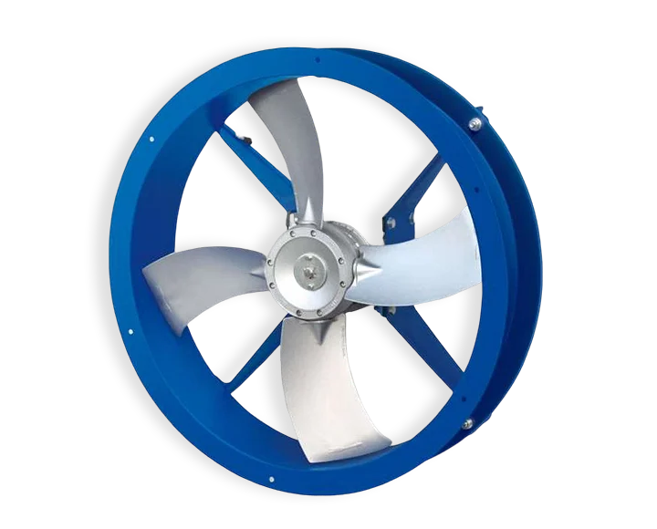 400mm 2900rpm High Temperature Axial Ventilation Fan Ball Bearing AC Electric for Restaurant Exhaust OEM/ODM 3-Year Warranty
