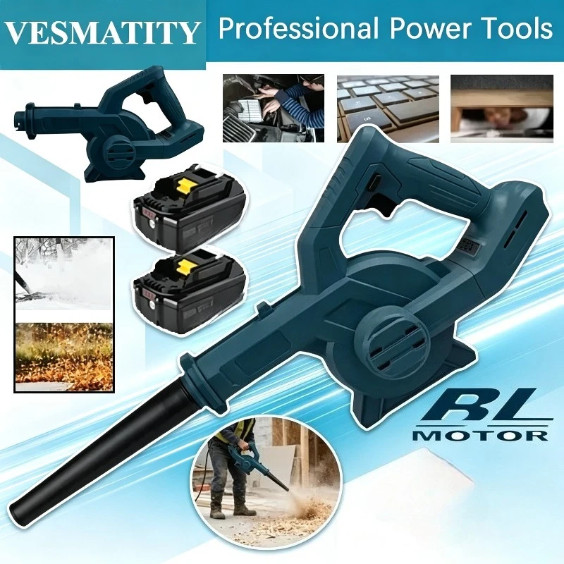 Leaf Blower Cordless - 조절 가능한 무선 잎 송풍기, 전기