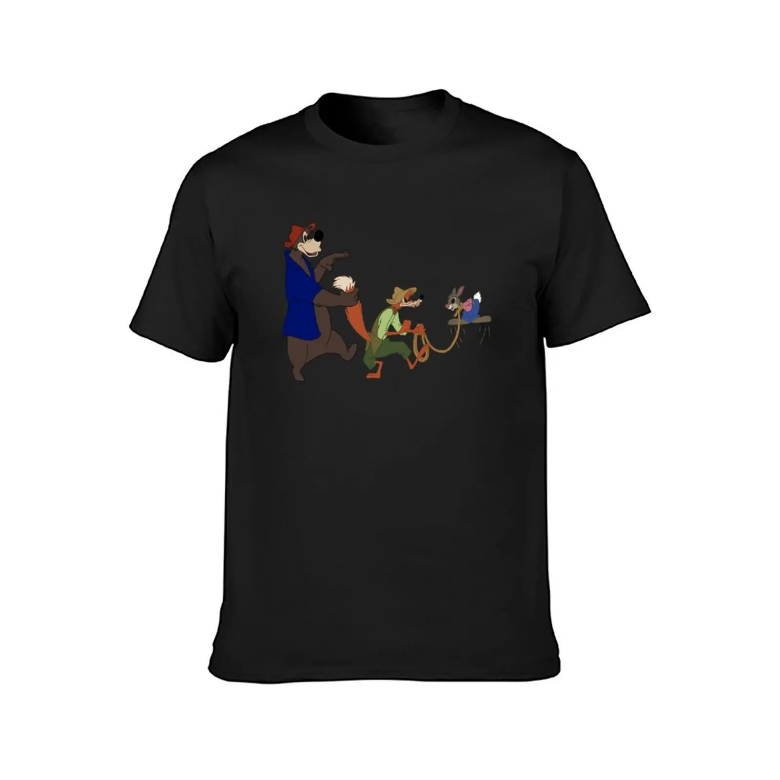 Splash Mountain (Brer Rabbit, Brer Fox, and Brer Bear) T-Shirt tees funnys mens t shirt