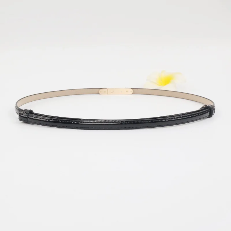 Cinturón, vestido de moda para mujer, cinturón que abraza la cintura, suéter versátil, camisa de traje y cinturón fino