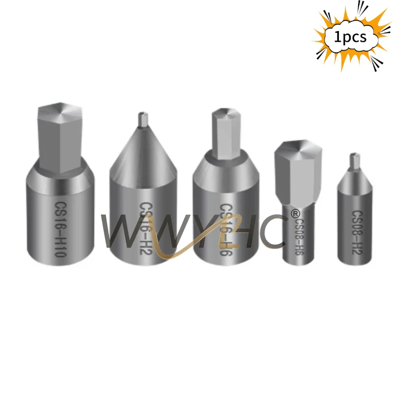 

Suitable for Punching Tool Rotary Broach, Hexagon Cutting Head, Hex Socket Screw CNC Tool, 8mm 16mm Carbide HSS Fastener