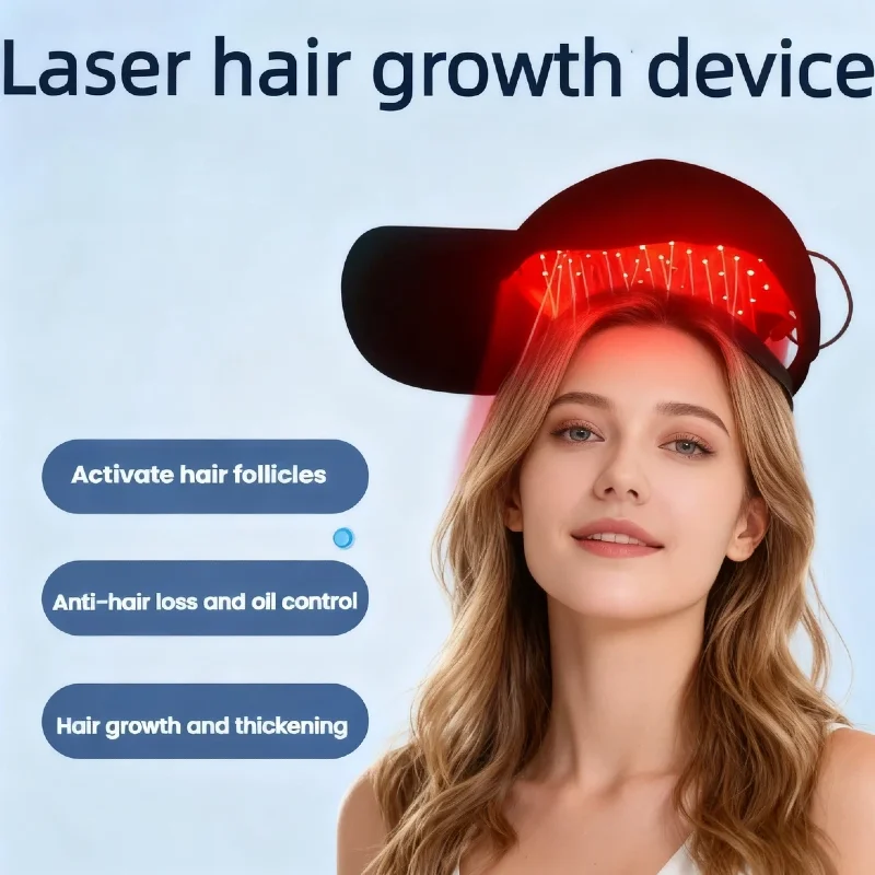 

Обновленная лазерная шапочка для роста волос 96, 650 нм, терапия красным светом для эффективного лечения выпадения волос