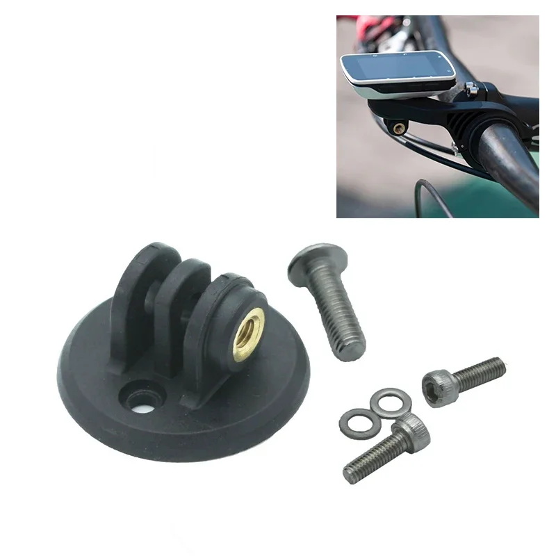 MTB Bike Computer Mount Camera Adapter For Garmin-Bryton Mount Bike Handlebar Camera Mount Bracket Handlebar Stopwatch Speedomet