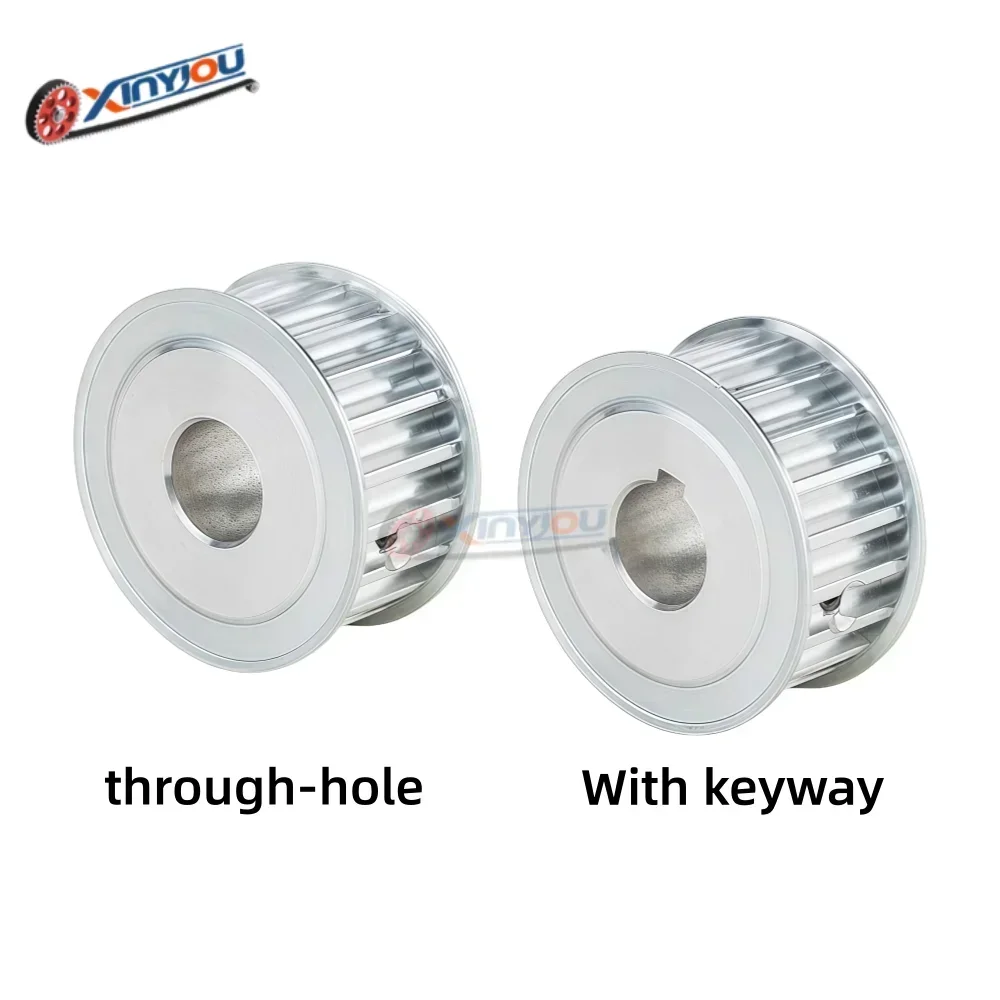 HTD8M 50/60/72T AF Type Timing Pulley Industrial Machinery Transmission with Pitch 8mm Belt Width 16-32mm Bore 10-30mm 3