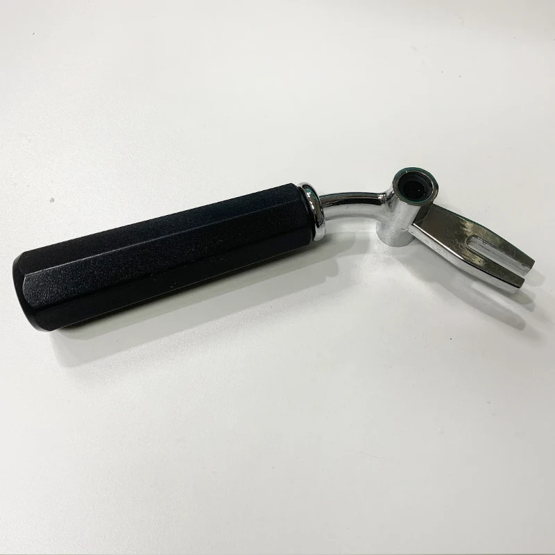 1 قطعة مقبض صمام صنع الآيس كريم من الفولاذ المقاوم للصدأ Guangshen مع رافعة مطاطية، متوافق مع أجزاء صانع الآيس كريم لرجل الفضاء