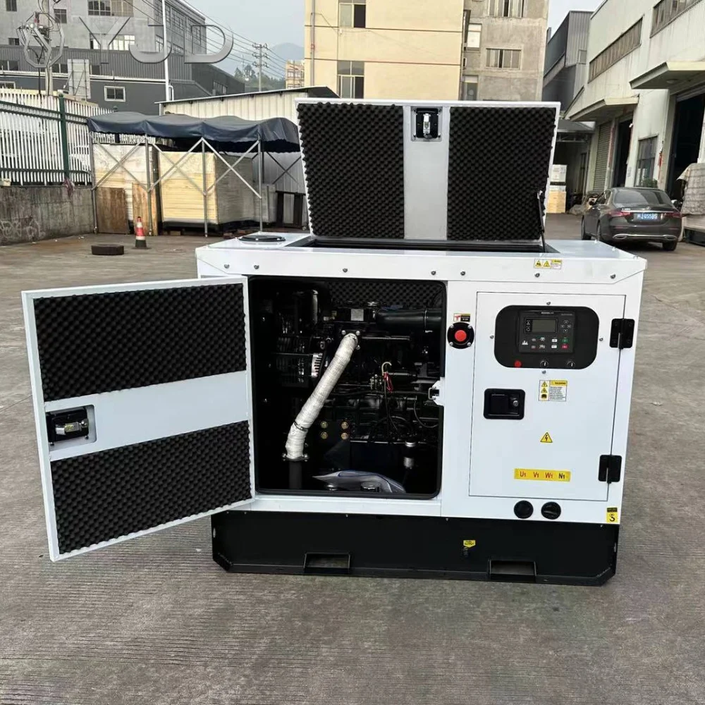 Famous 18 Kva Mini Diesel Generator 50/60Hz 3 Phase Intelligent Engine 15kw Water Cooling Silent Type with 240v Rated Voltage