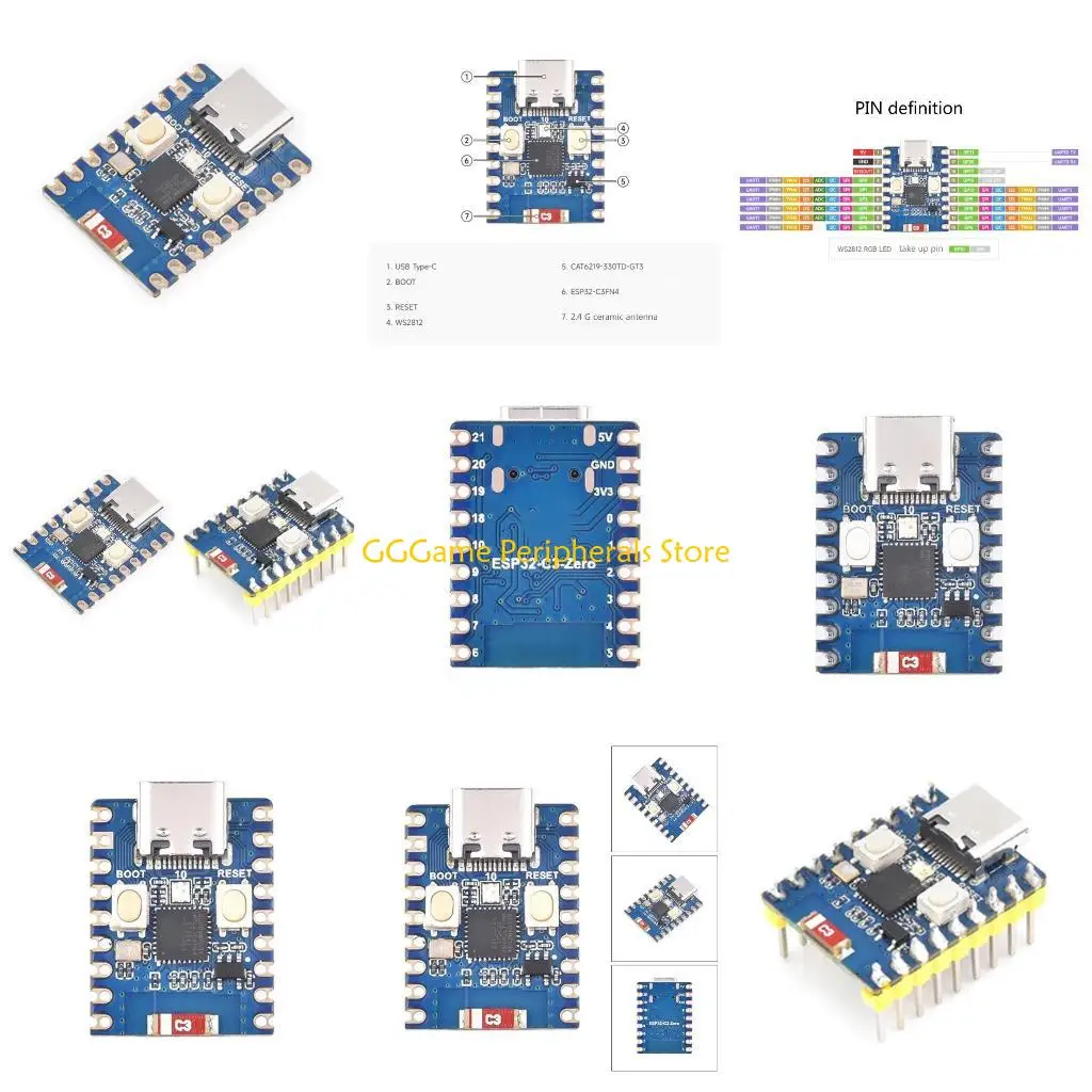 

U55B ESP32 Small Development Board WIFI Wirelessly 160MHz for DIY Maker