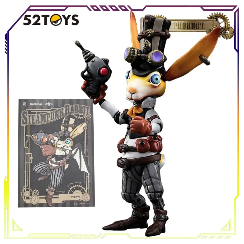 

Spot Supply 52TOYS, оригинальная серия MEGABOX, фигурка кролика в стиле стимпанк, сборная модель, игрушки, Коллекционная модель, подарки для мальчиков