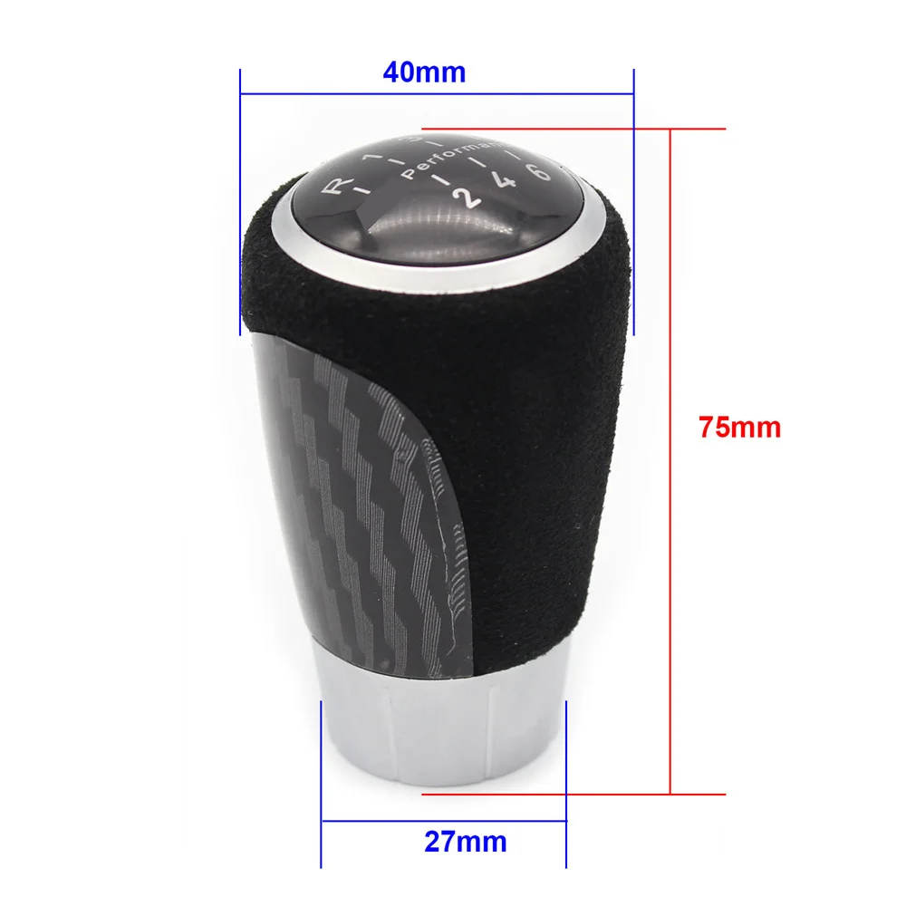 Gear Shift Knob 5 6 Speed Shifter Lever for BMW M Performance E46 E90 E91 E92 E93 E39 E60 E36 E34 E81 E82 E87 E88 M3 Z3 Z4