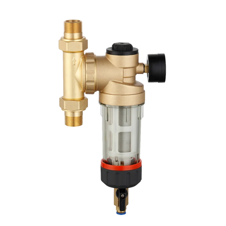 Universal Installation Prefilter Manual Cleaning Reverse Osmosis Water Filter System Copper Water House
