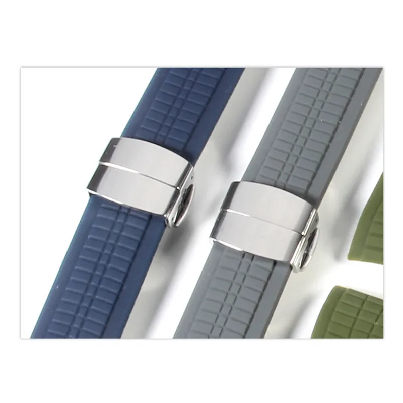 18mm Stainless steel Butterfly folding buckle For Patek Philippe Pp Grenade 5067 5068 Series Watch buckle 5164 5167