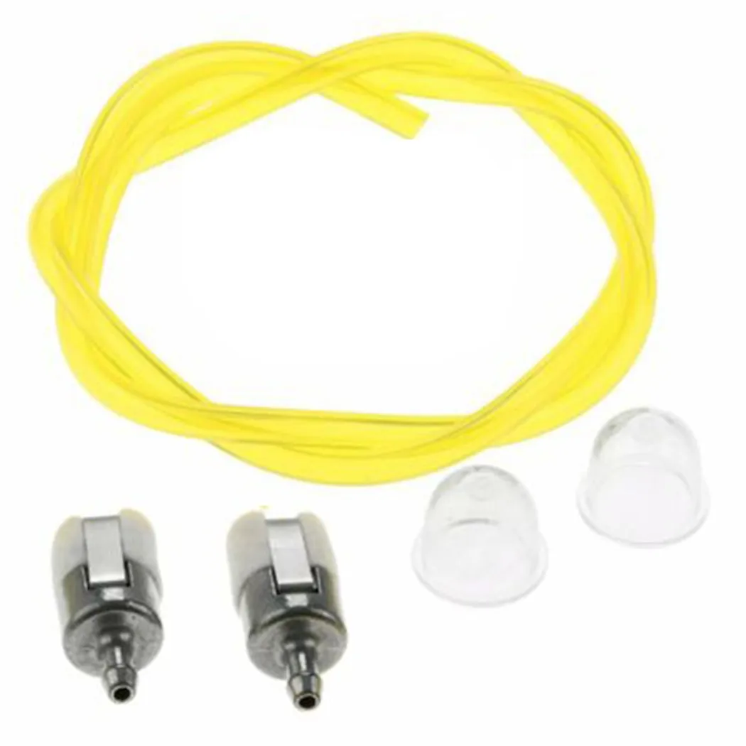 Premium Trimmer Primer Bulb Fuel Filter Line Hose For HONDA GX25 GX22 GX31 GX35 Complete Assembly (80 Characters)