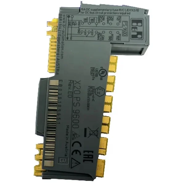 Original B&R X20PS9600  Supply Module X20 System PLC Bus Module Industrial Automation Spare Part