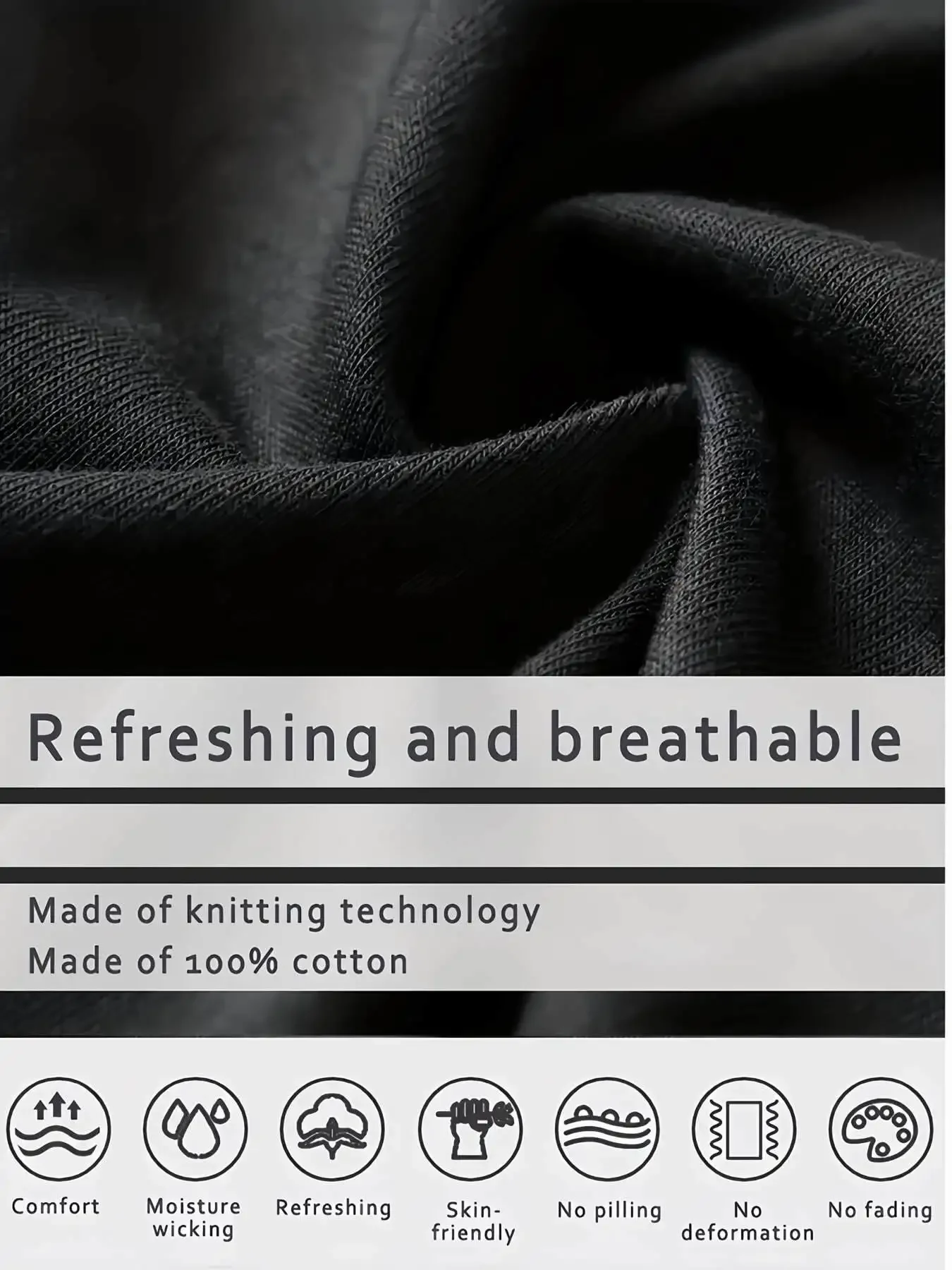 تي شيرت مضحك للجنسين 100% بوليستر، خلفية سوداء، صورة بلون خالص، قميص علوي بأكمام قصيرة يسمح بالتهوية، تي شيرت برقبة دائرية #5