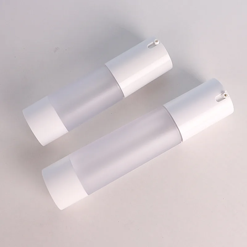 15 مللي 30 مللي 50 مللي 80 مللي 100 مللي 120 مللي مضخة بدون هواء فراغ فرك زجاجة الأساس الحاويات الرش السفر زجاجة مستحضرات التجميل #4