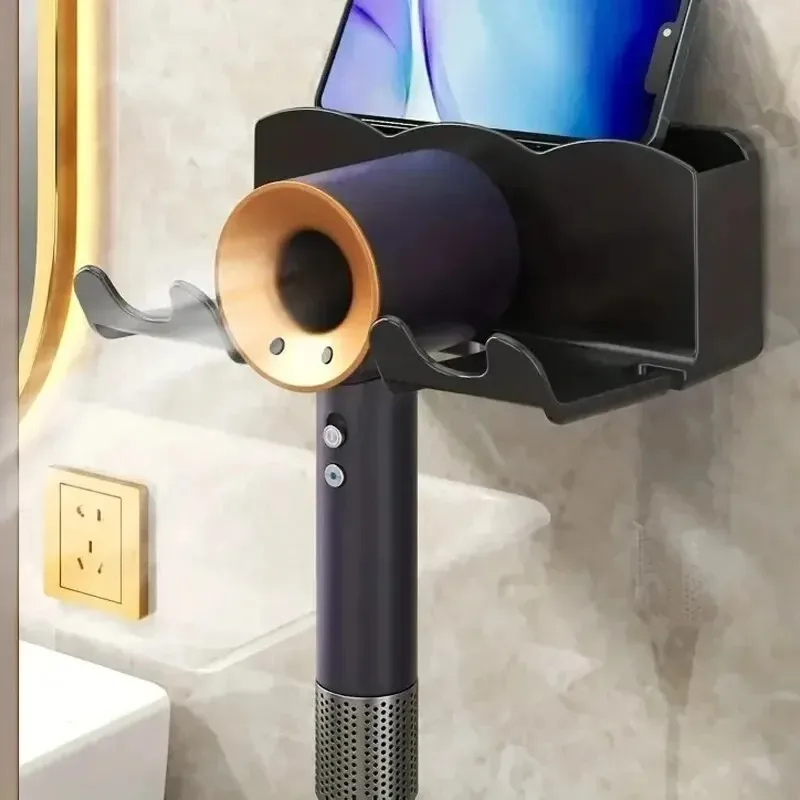 Wall-Mounted Hair Dryer Holder 4