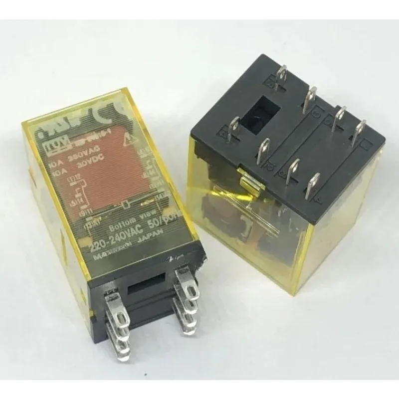 10PCS New Original  IDEC RELAY RU2S-D24 RU2S-A220 RU4S-D24 RU4S-A220  AC220V DC24V  Base SY4S-05D SM2S-05D