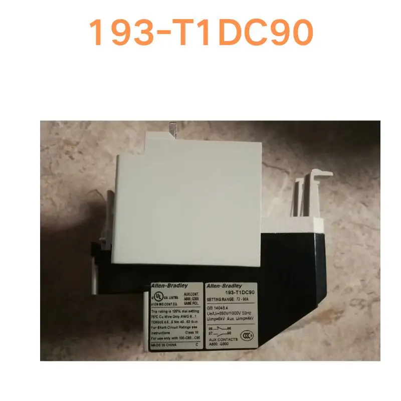 Second hand test OK  Thermal overload relay 193-T1DC90