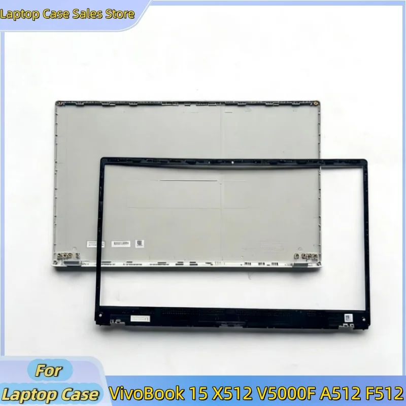 

Новый чехол для ноутбука VivoBook 15 X512 A512 F512 V5000F, задняя крышка ЖК-дисплея, верхняя крышка, задняя панель/передняя рамка ЖК-дисплея